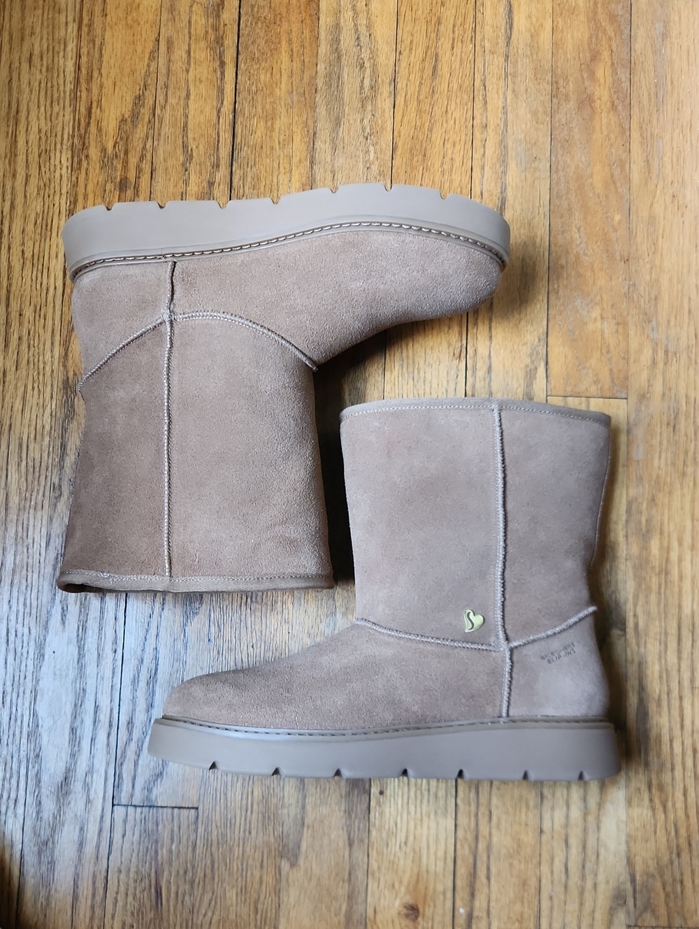 Skechers Women's Chestnut Brown Slip-Ins Boots Size 9